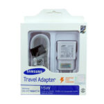 15W Fast Charger + Micro USB Cable (US plug) black/white