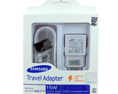 15W Fast Charger + Micro USB Cable (US plug) black/white