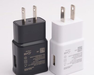 15W Fast Charger TA200  black/white (US plug)