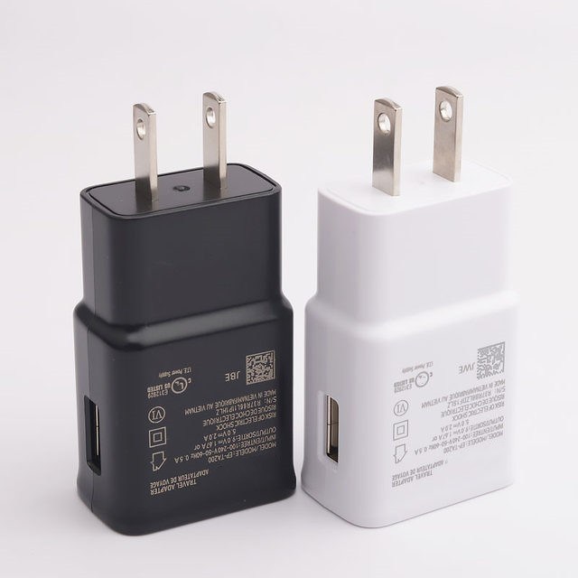 15W Fast Charger TA200  black/white (US plug)