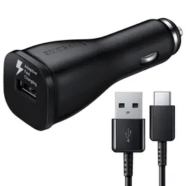 15W Fast Car Charger with Type-C Cable